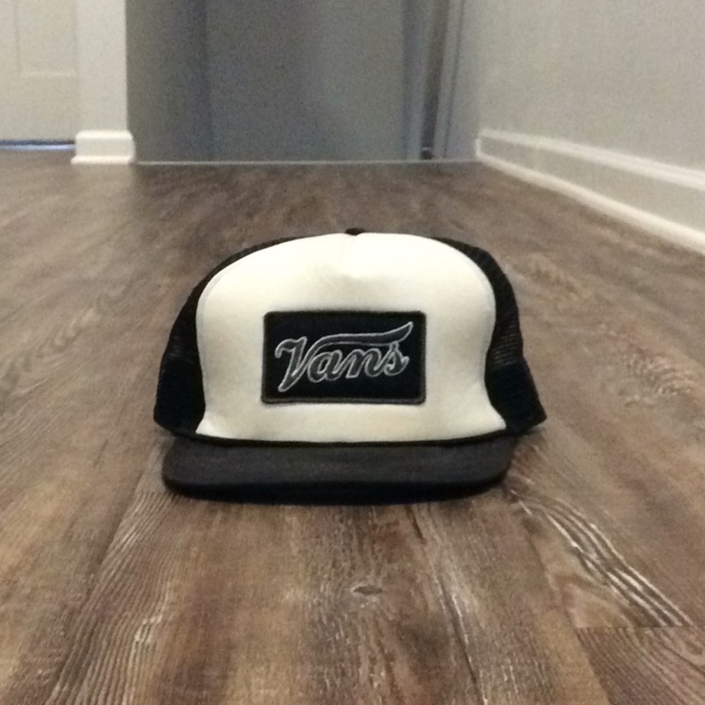 A Vans hat/SnapBack hat